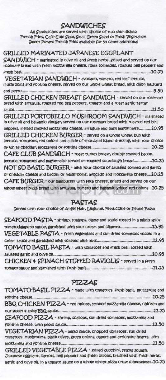 17th St Cafe & Bakery - Santa Monica, CA menu_pic