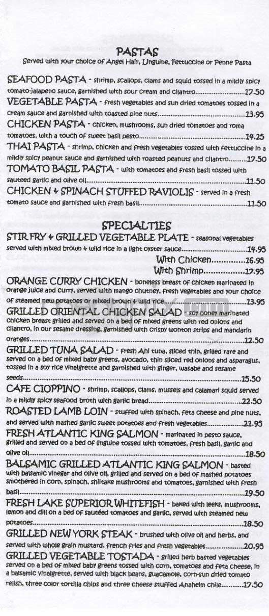 17th St Cafe & Bakery - Santa Monica, CA menu_pic