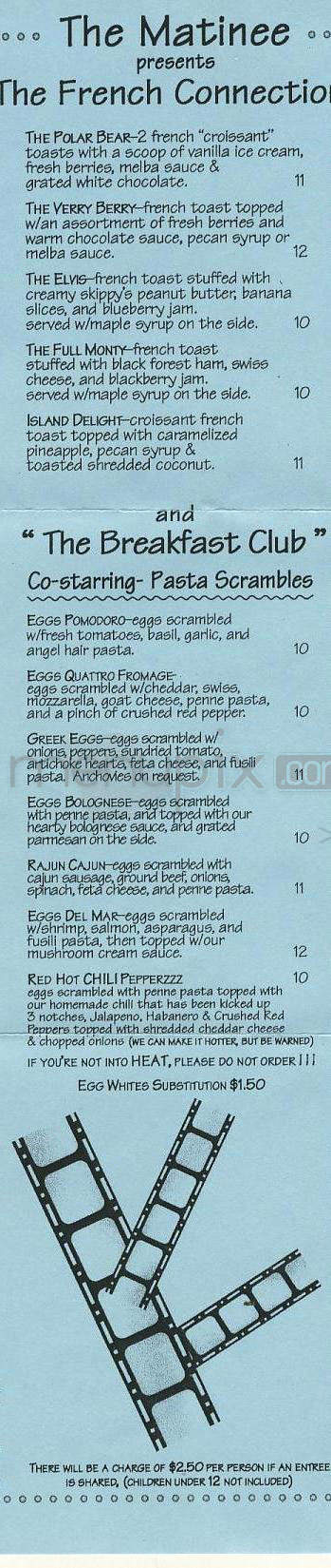 26 Beach Cafe - Marina Del Rey, CA menu_pic