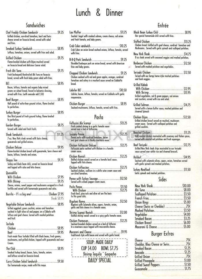 Abbey - West Hollywood, CA menu_pic