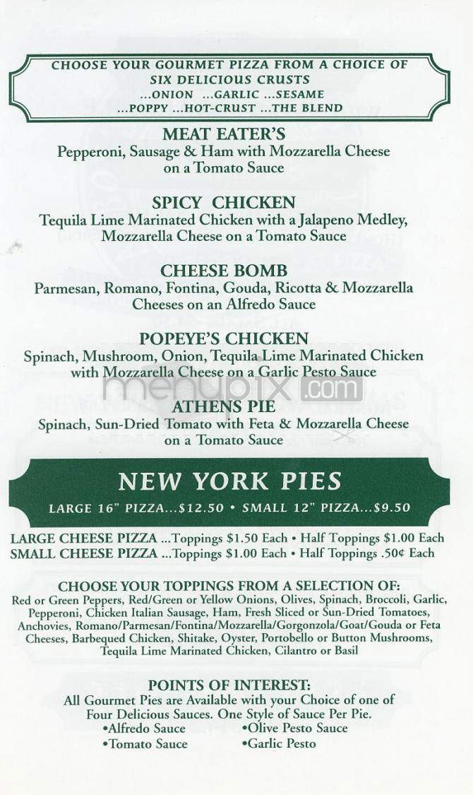 Abbot's Pizza Company - Venice, CA menu_pic