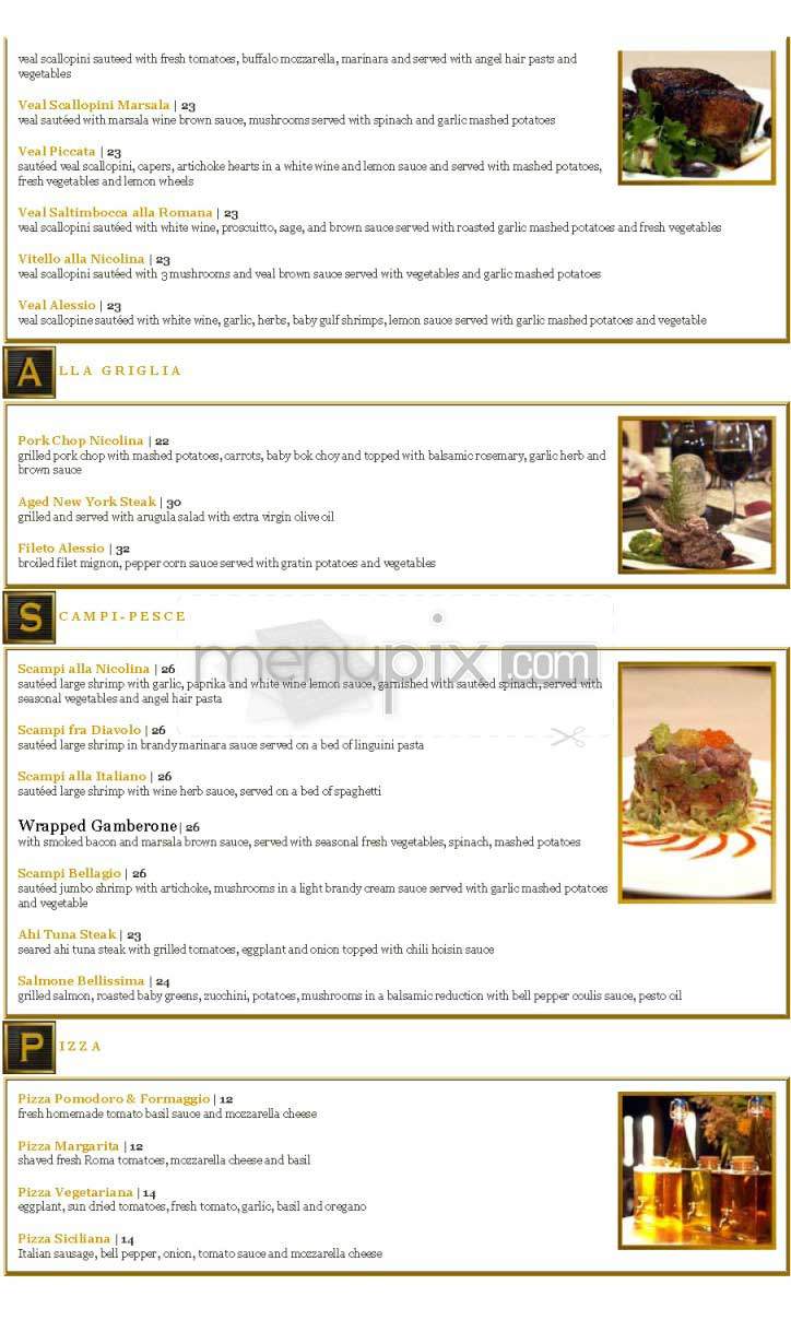 Alessio - West Hills, CA menu_pic