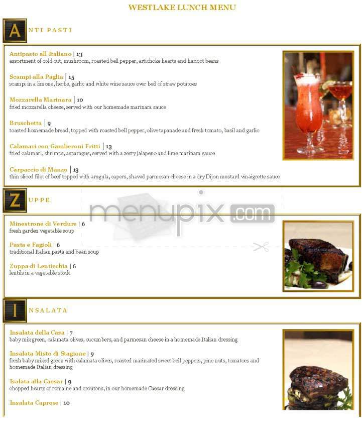 Alessio - West Hills, CA menu_pic