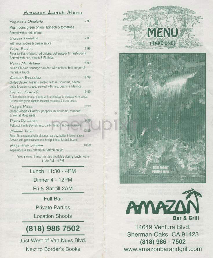 /200001/Amazon-Bar-and-Grill-Sherman-Oaks-CA - Sherman Oaks, CA