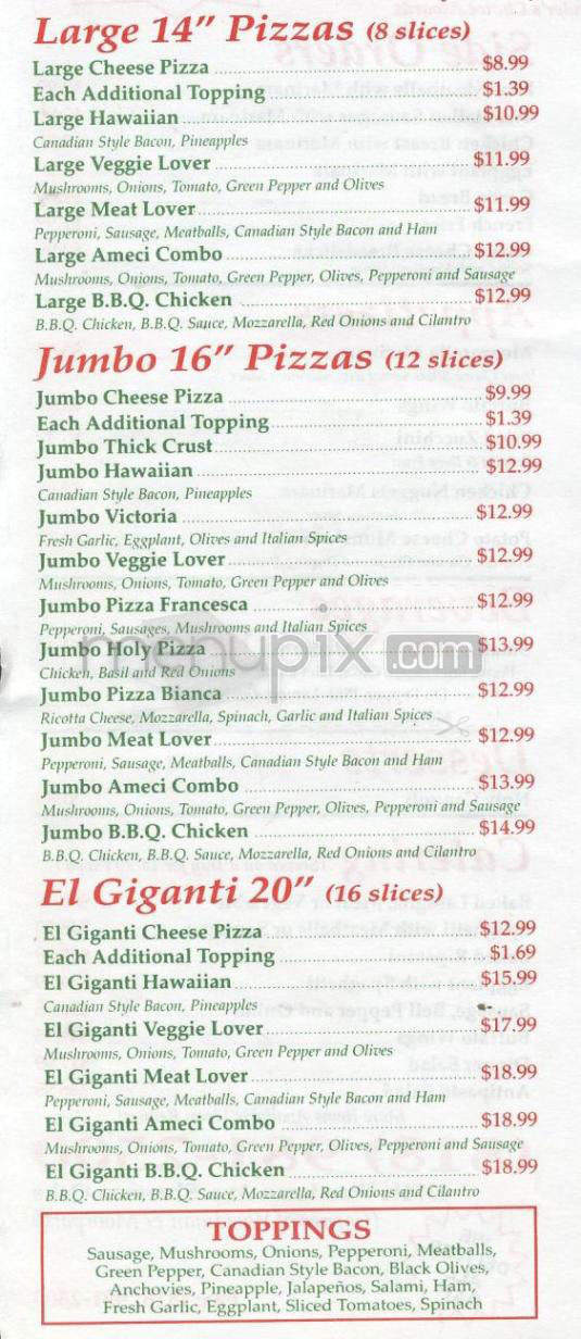 /200002/Ameci-Pizza-and-Pasta-Sherman-Oaks-CA - Sherman Oaks, CA