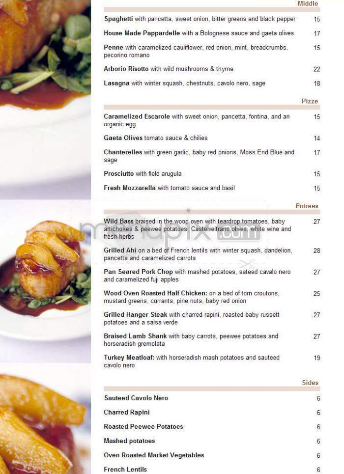 AMMO - Los Angeles, CA menu_pic