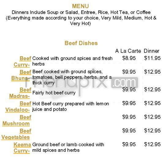 Anarbagh - Woodland Hills, CA menu_pic