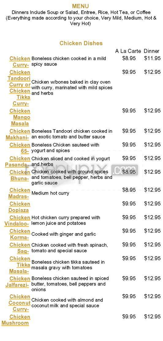Anarbagh - Woodland Hills, CA menu_pic