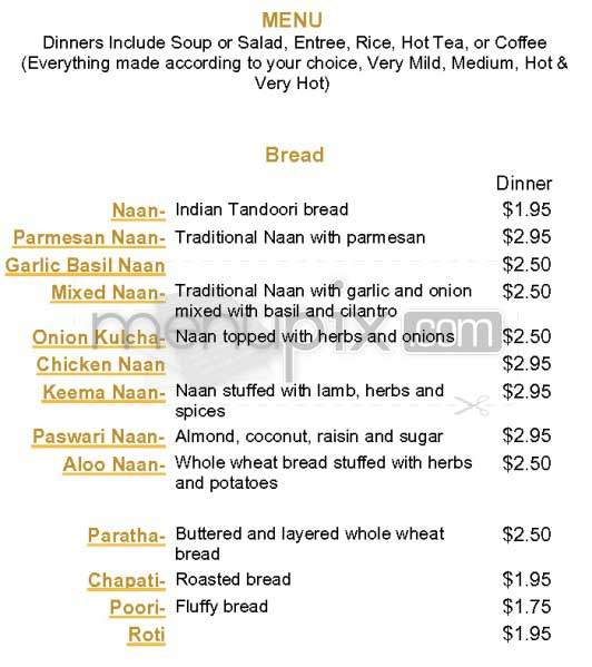 Anarbagh - Woodland Hills, CA menu_pic