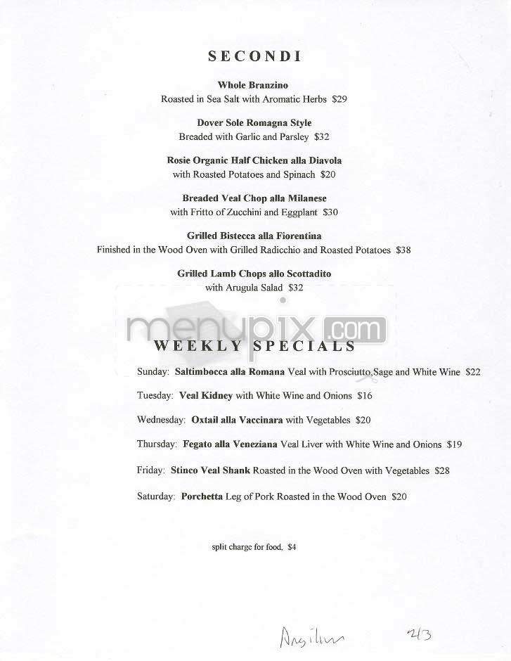 Angelini Osteria - Los Angeles, CA menu_pic