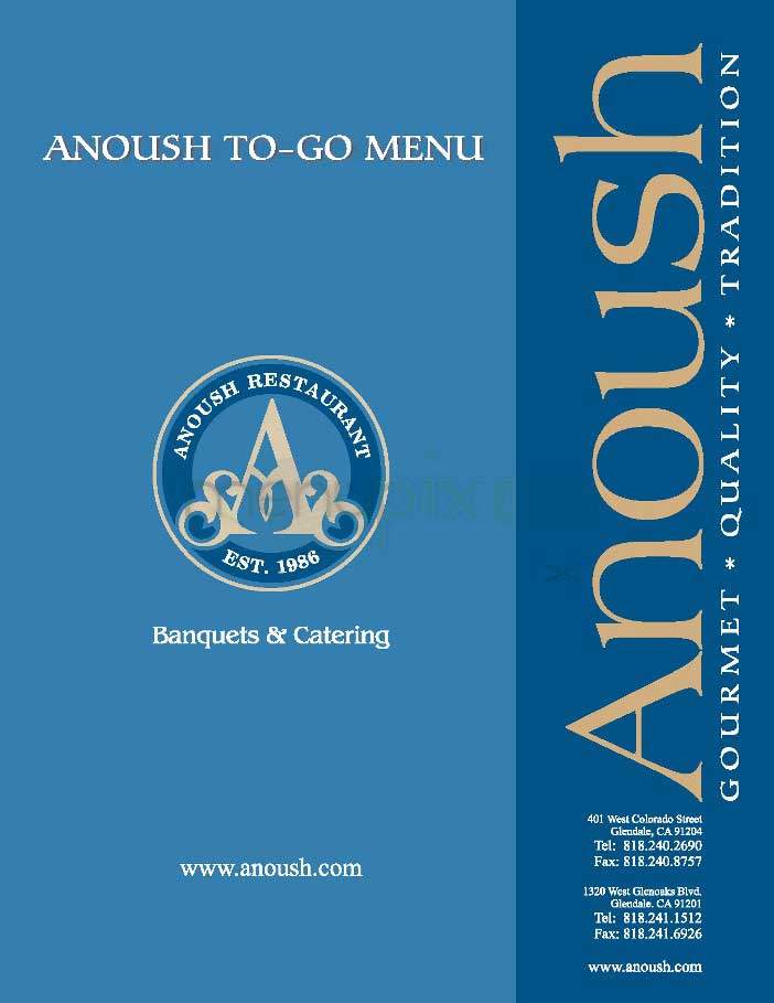 /203507/Anoush-Family-Restaurant-Glendale-CA - Glendale, CA