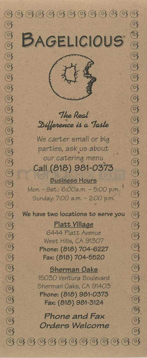 /204289/Bagelicious-Sherman-Oaks-CA - Sherman Oaks, CA