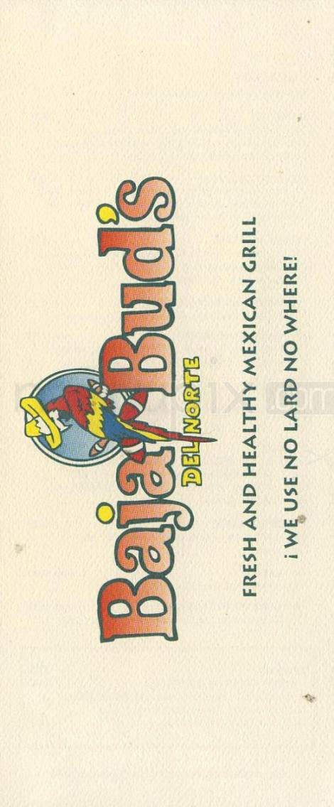 Baja Bud's - Los Angeles, CA menu_pic