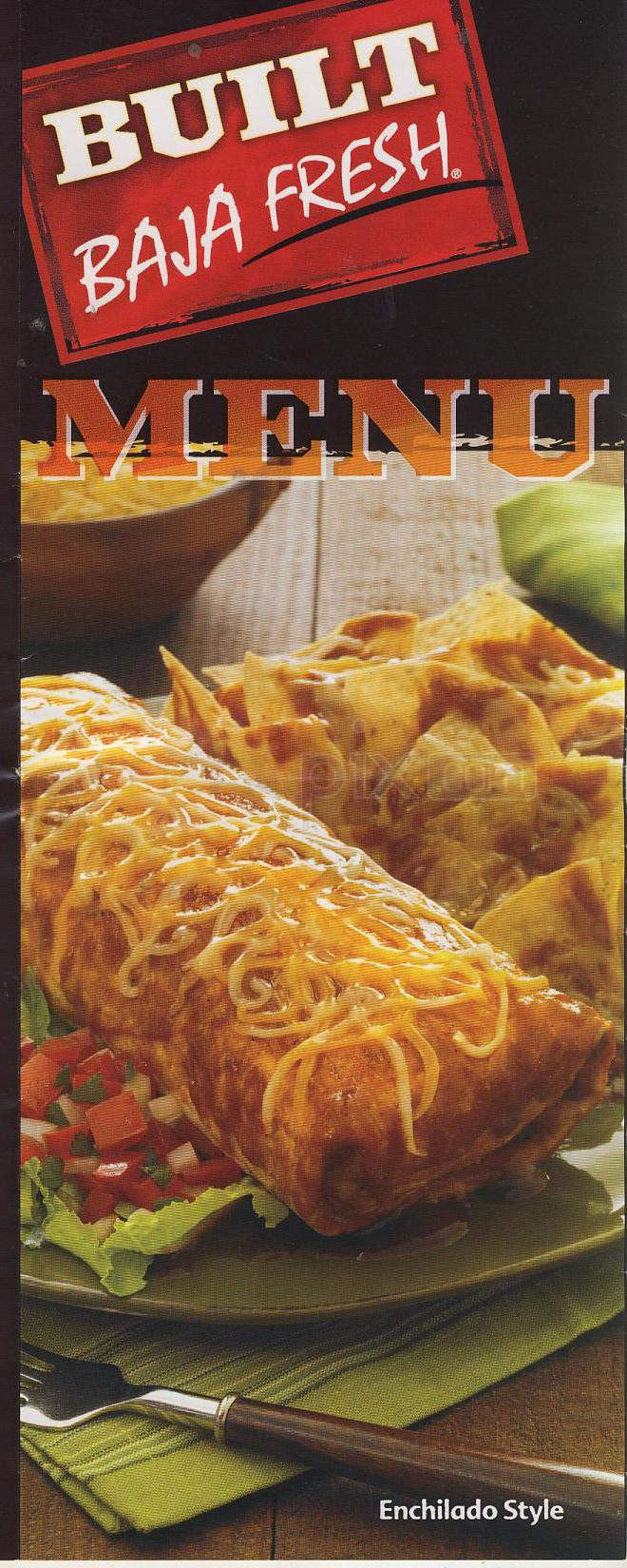 Baja Fresh Mexican Grill - West Hollywood, CA menu_pic