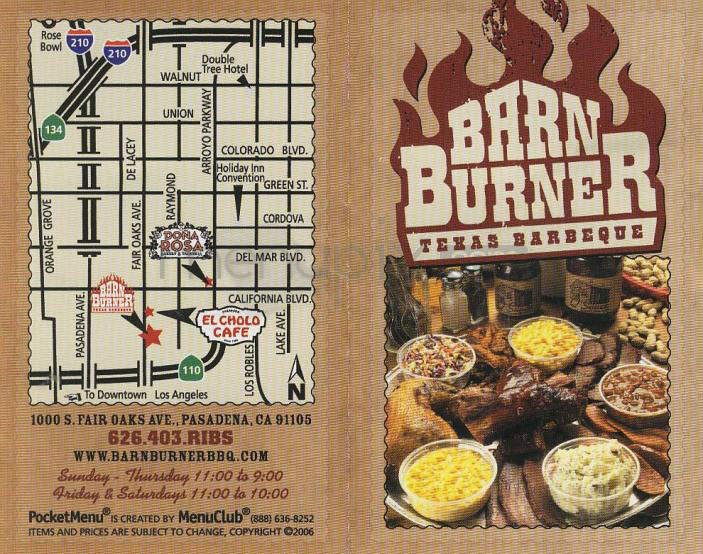 /203950/Barn-Burner-Texas-Barbecue-Pasadena-CA - Pasadena, CA