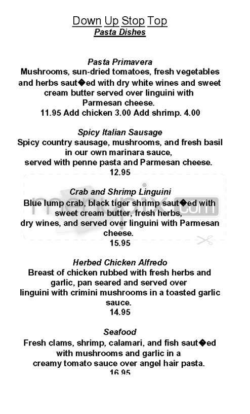 Beaches - Manhattan Beach, CA menu_pic