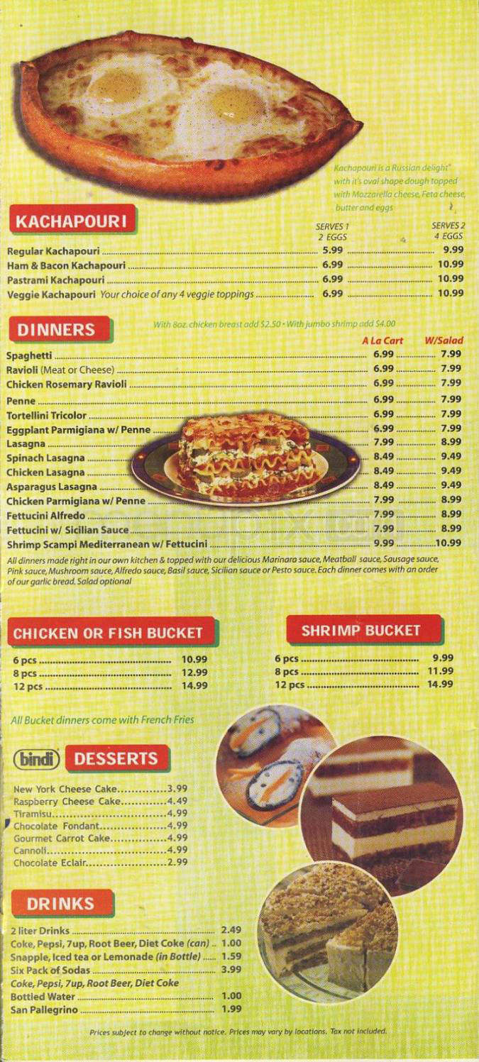 Big Mama's & Papa's Pizzeria - Encino, CA menu_pic