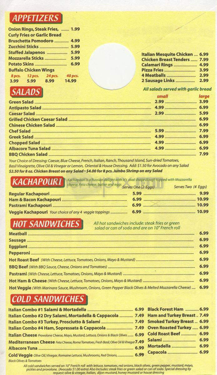 Big Mama's & Papa's Pizzeria - Van Nuys, CA menu_pic