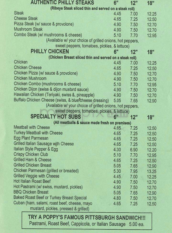 Big Mike's Philly Steaks & Sub - El Segundo, CA menu_pic