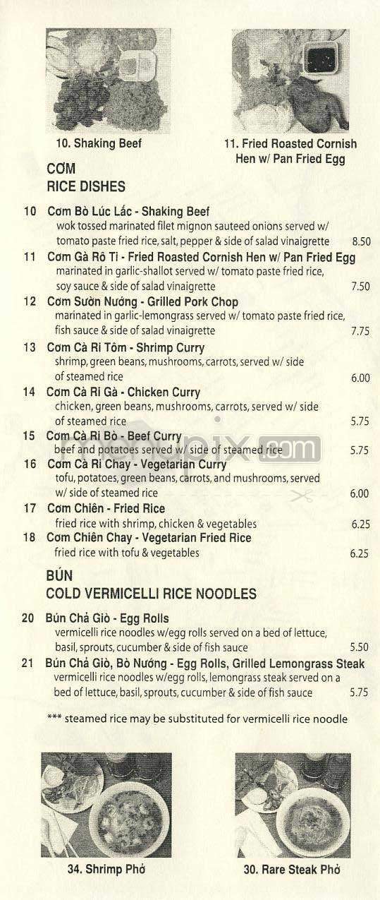 Blossom - Los Angeles, CA menu_pic