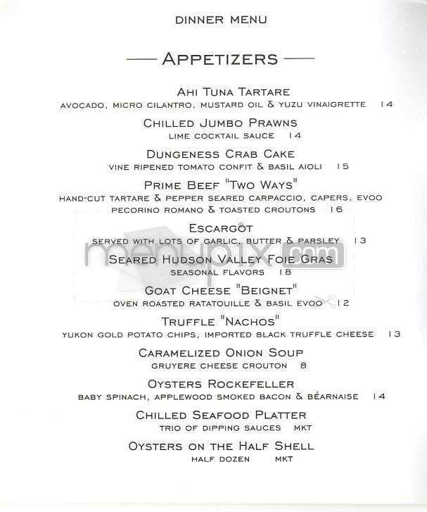 Boa - West Hollywood, CA menu_pic