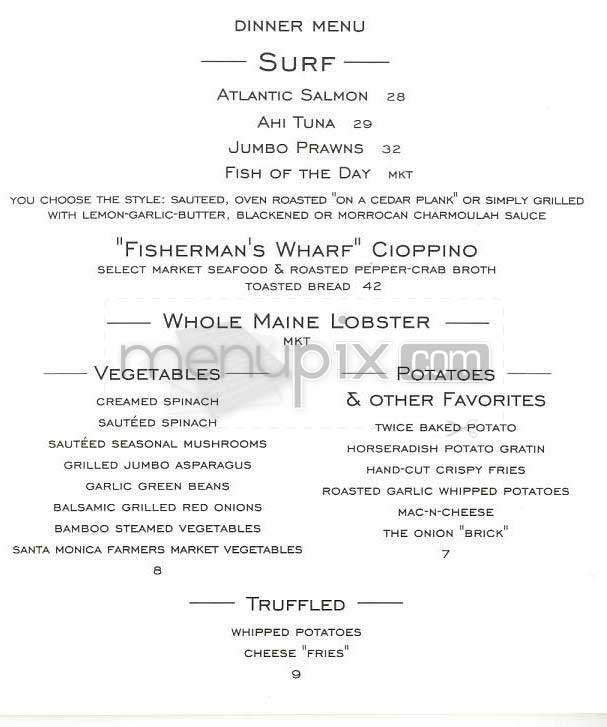 Boa - West Hollywood, CA menu_pic