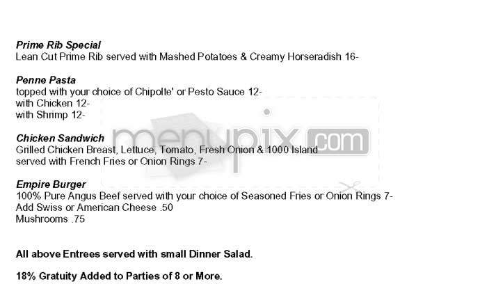 Boardwalk 11 - Los Angeles, CA menu_pic