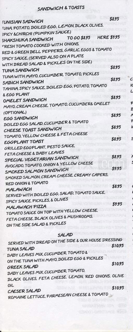 Bonjour Sushi & Cafe - Encino, CA menu_pic
