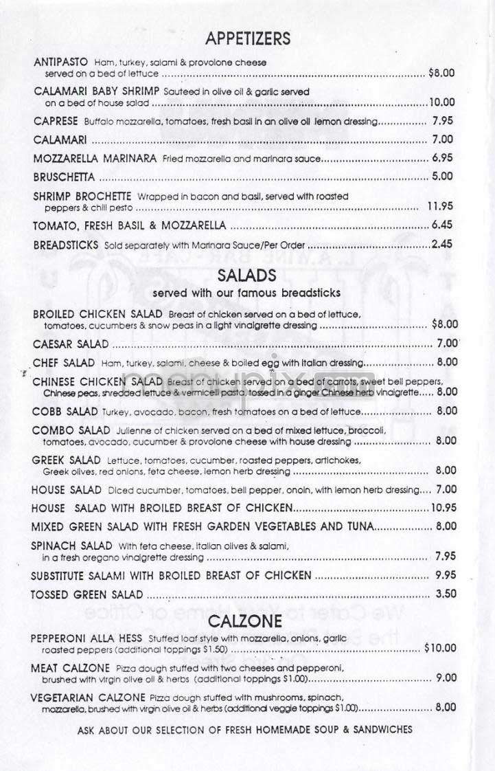 Breadsticks - Los Angeles, CA menu_pic