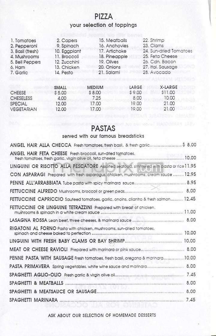 Breadsticks - Los Angeles, CA menu_pic