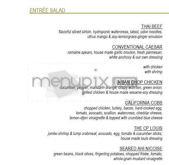 Breeze - Los Angeles, CA menu_pic