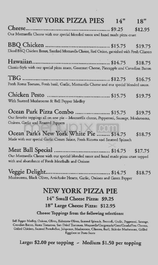 Bud's Famous Deli & Desserts - Santa Monica, CA menu_pic