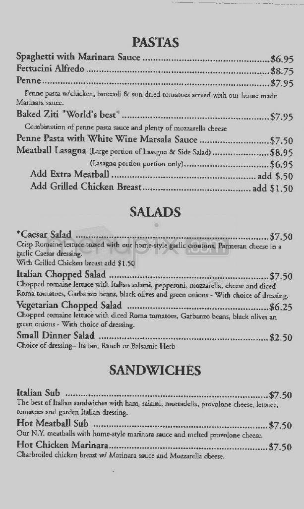 Bud's Famous Deli & Desserts - Santa Monica, CA menu_pic