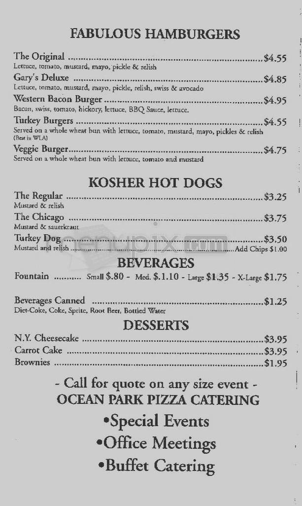 Bud's Famous Deli & Desserts - Santa Monica, CA menu_pic
