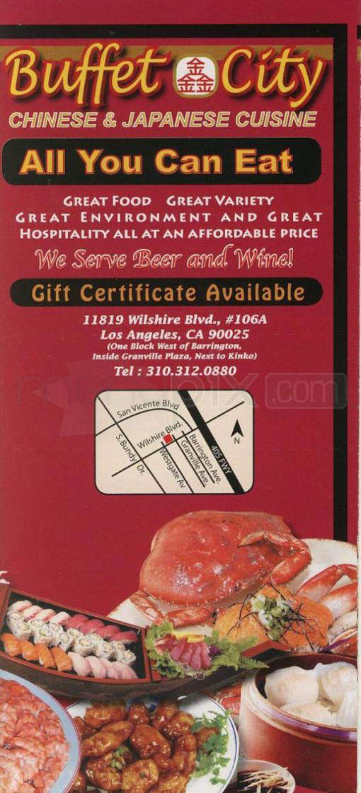 Buffet City - Port Charlotte, FL menu_pic