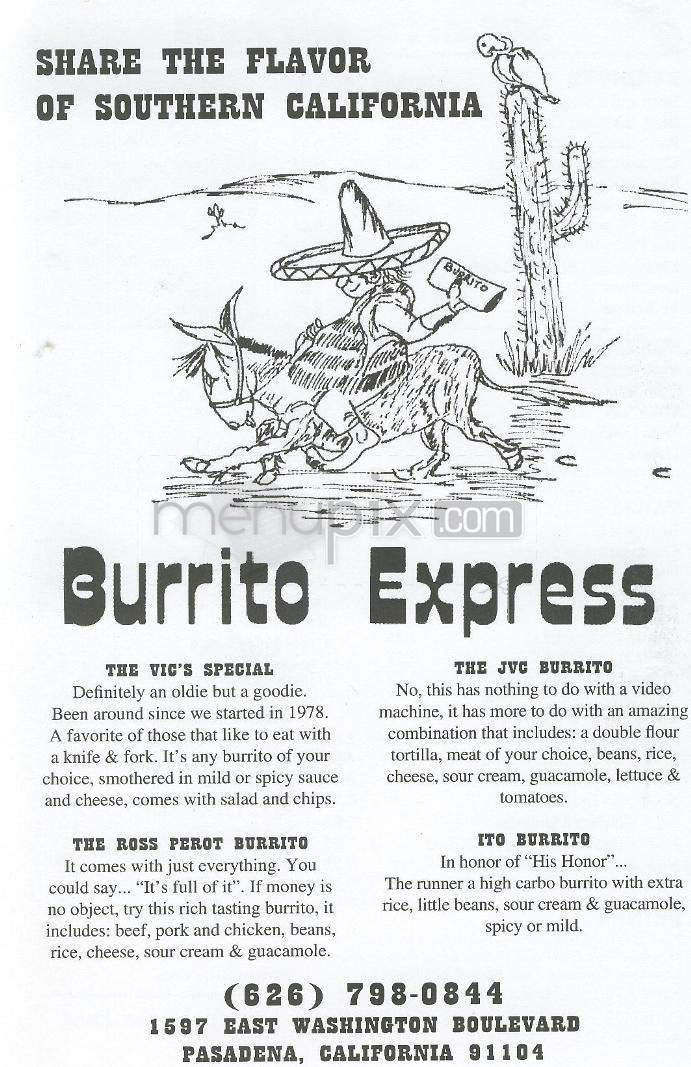 /204065/Burrito-Express-Pasadena-CA - Pasadena, CA