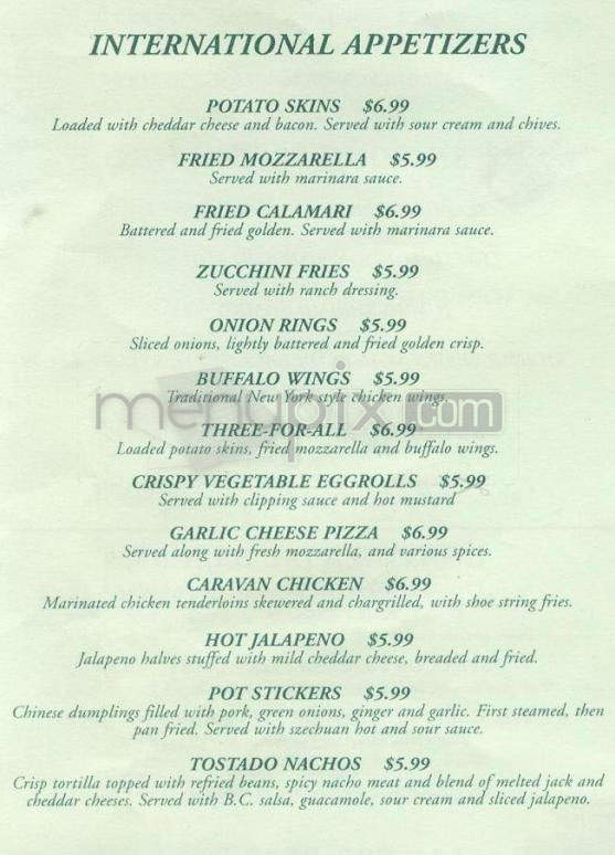 Burger Continental - Pasadena, CA menu_pic