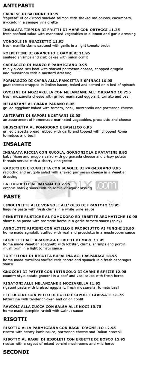 Ca' Brea - Los Angeles, CA menu_pic
