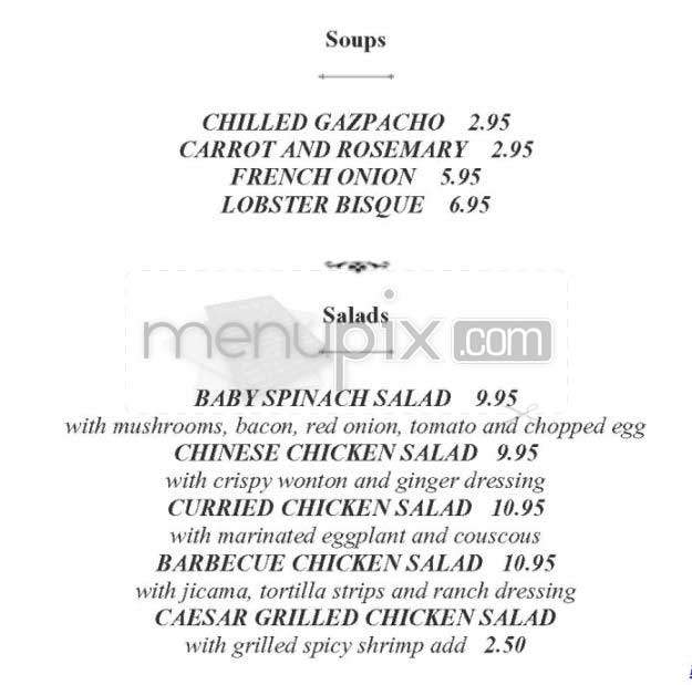Bizou Garden - Santa Monica, CA menu_pic