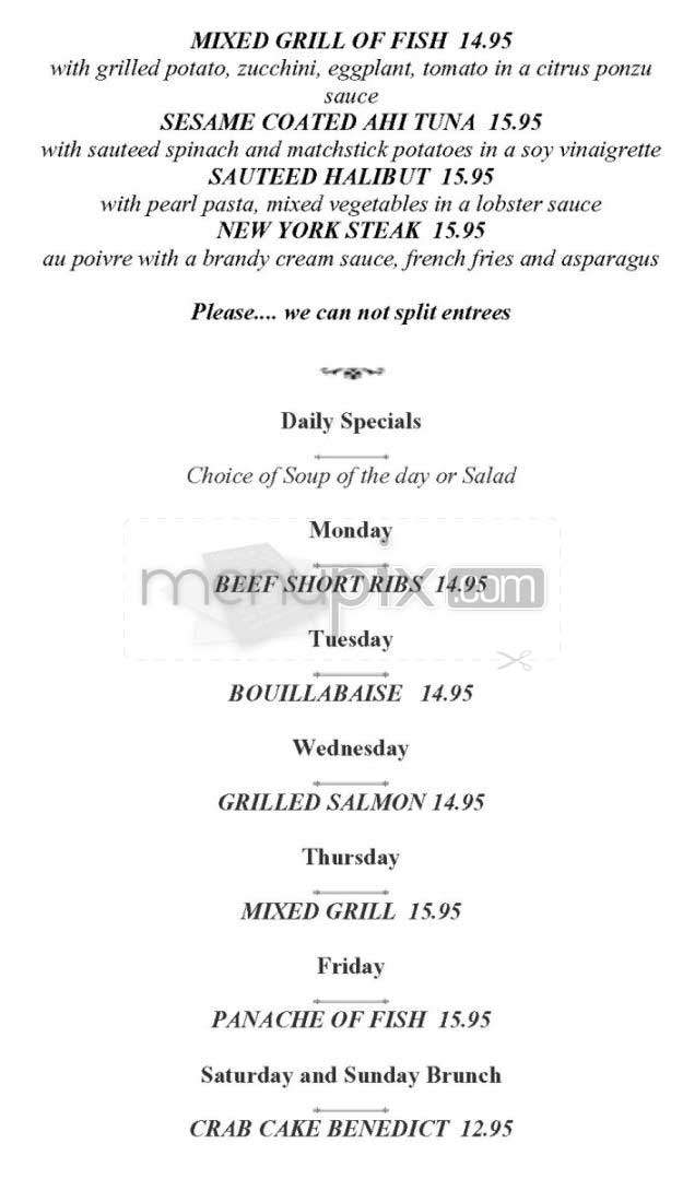 Bizou Garden - Santa Monica, CA menu_pic
