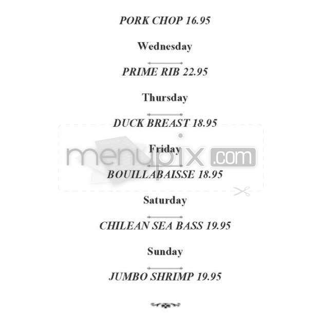 Bizou Garden - Santa Monica, CA menu_pic