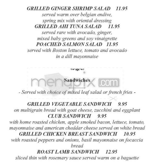 Bizou Garden - Santa Monica, CA menu_pic