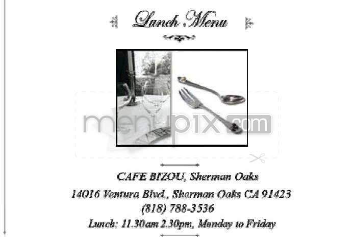 /201294/Cafe-Bizou-Sherman-Oaks-CA - Sherman Oaks, CA