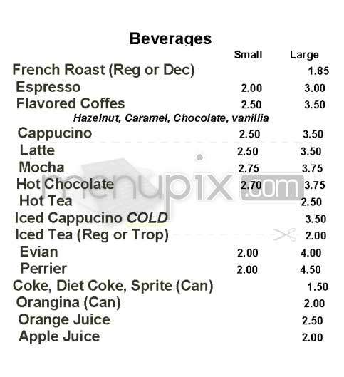 Cafe Marly - Los Angeles, CA menu_pic