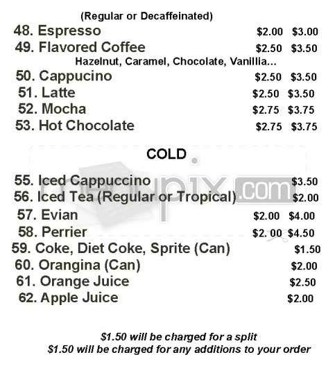 Cafe Marly - Los Angeles, CA menu_pic