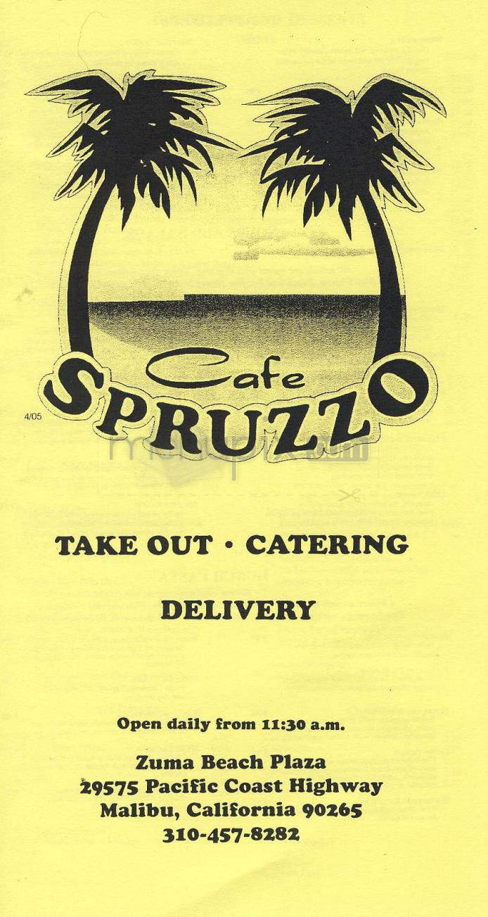 /202857/Cafe-Spruzzo-Malibu-CA - Malibu, CA