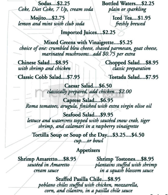 Cafe Verde - Pasadena, CA menu_pic