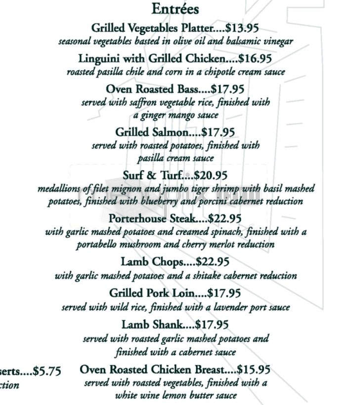 Cafe Verde - Pasadena, CA menu_pic