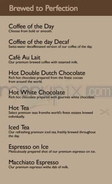 Cafe Americano - Los Angeles, CA menu_pic