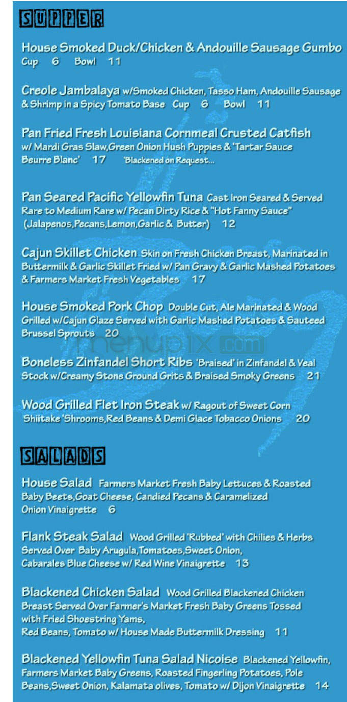 Cafe Boogaloo - Hermosa Beach, CA menu_pic